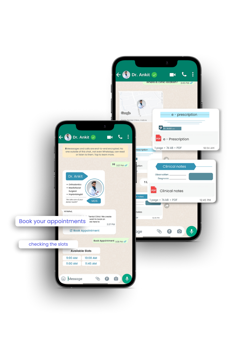 clinic/doctor mobile app